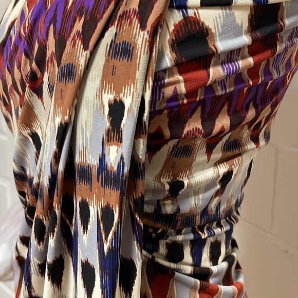 Badgley Mischka pattern Dress, size 4, NWT - Picture 3 of 6